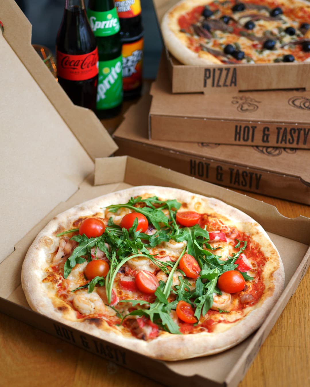 Pizza zum Mitnehmen von La Piazza
